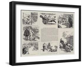 Mr Pease Greene and the Celestial Ducklings-Frederick Henry Townsend-Framed Giclee Print