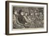 Mr Pennington's Reading, a Sketch at the Premier's House-null-Framed Giclee Print