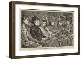 Mr Pennington's Reading, a Sketch at the Premier's House-null-Framed Giclee Print