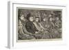 Mr Pennington's Reading, a Sketch at the Premier's House-null-Framed Giclee Print