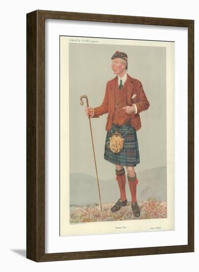 Mr Peter Jeffrey Mackie-Sir Leslie Ward-Framed Giclee Print