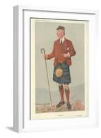 Mr Peter Jeffrey Mackie-Sir Leslie Ward-Framed Giclee Print