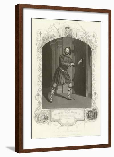 Mr Phelps as Macbeth-null-Framed Giclee Print