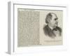 Mr Phineas Taylor Barnum, of New York, Proprietor of the White Elephant-null-Framed Giclee Print