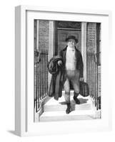 Mr Pickwick, 1923-Frank Reynolds-Framed Giclee Print