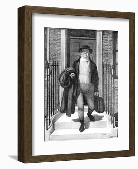 Mr Pickwick, 1923-Frank Reynolds-Framed Giclee Print