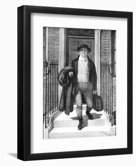 Mr Pickwick, 1923-Frank Reynolds-Framed Giclee Print