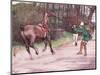 Mr Pickwick Ran to His Assistance-Cecil Aldin-Mounted Giclee Print