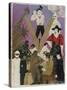 Mr. Prejudice, 1943 (Oil on Canvas)-Horace Pippin-Stretched Canvas