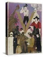 Mr. Prejudice, 1943 (Oil on Canvas)-Horace Pippin-Stretched Canvas