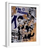 Mr. President-Bobby Hill-Framed Art Print