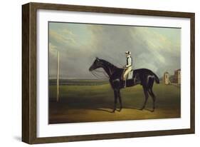 Mr. R.O. Gascoigne's 'Jerry' with B. Smith Up on Doncaster Racecourse-David Dalby of York-Framed Giclee Print