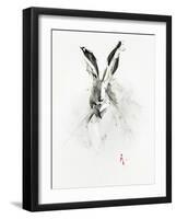 Mr. Rabbit-Alexis Marcou-Framed Art Print