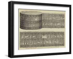 Mr Rassam's Assyrian Discoveries at Kalakh-null-Framed Giclee Print