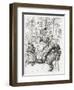 Mr. Riah and Miss Wren at the Six Jolly Fellowship Porters. Stop a Bit-null-Framed Giclee Print