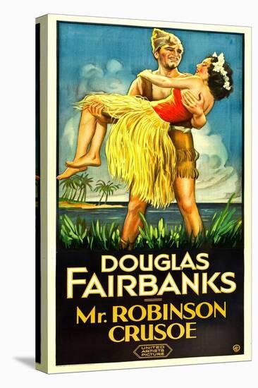 MR. ROBINSON CRUSOE, Douglas Fairbanks Sr., Maria Alba, 1932-null-Stretched Canvas