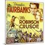 MR. ROBINSON CRUSOE, top right: Douglas Fairbanks, 1932.-null-Mounted Art Print