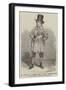 Mr Robson as Samson Burr, in the Porter's Knot, at the Olympic Theatre-null-Framed Giclee Print