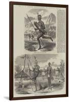 Mr S W Baker's Explorations in Central Africa-null-Framed Giclee Print