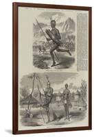 Mr S W Baker's Explorations in Central Africa-null-Framed Giclee Print