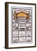 Mr. Sage, Proprietor of the Great American Circus from the City of New York, 1843-American School-Framed Giclee Print