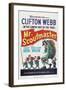 Mr. Scoutmaster, Second Right: Clifton Webb, 1953-null-Framed Art Print