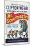 Mr. Scoutmaster, Second Right: Clifton Webb, 1953-null-Mounted Art Print