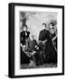 Mr Sklodowski with His Three Surviving Daughters, C1886-null-Framed Giclee Print