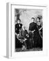 Mr Sklodowski with His Three Surviving Daughters, C1886-null-Framed Giclee Print