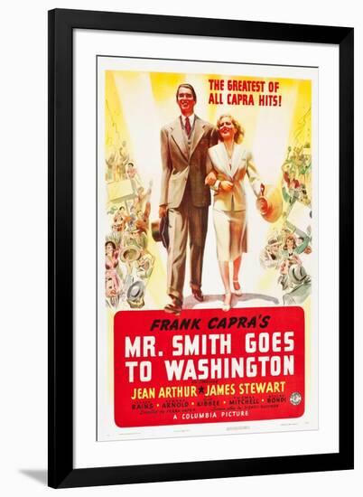 Mr Smith Goes to Washington, 1939-null-Framed Giclee Print