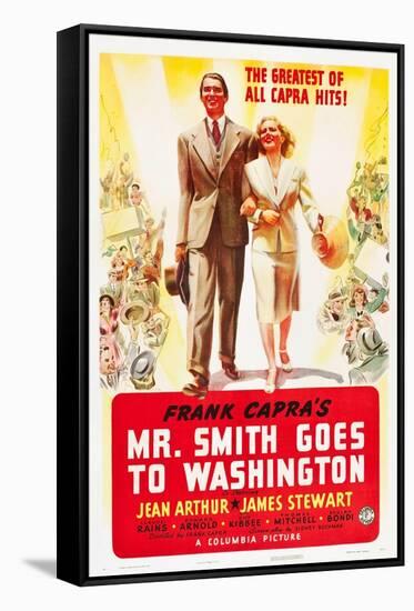 Mr Smith Goes to Washington, 1939-null-Framed Stretched Canvas