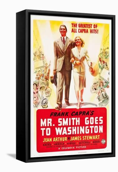 Mr Smith Goes to Washington, 1939-null-Framed Stretched Canvas