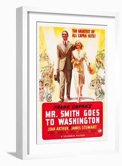 Mr Smith Goes to Washington, 1939-null-Framed Giclee Print