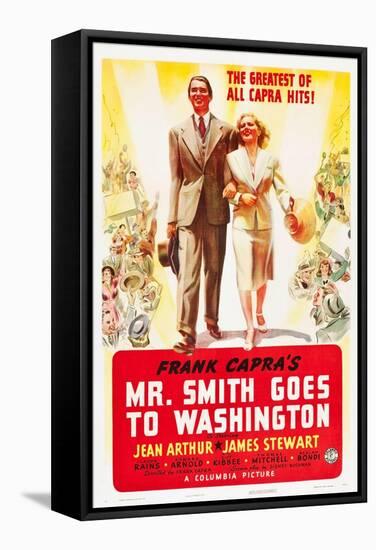 Mr Smith Goes to Washington, 1939-null-Framed Stretched Canvas