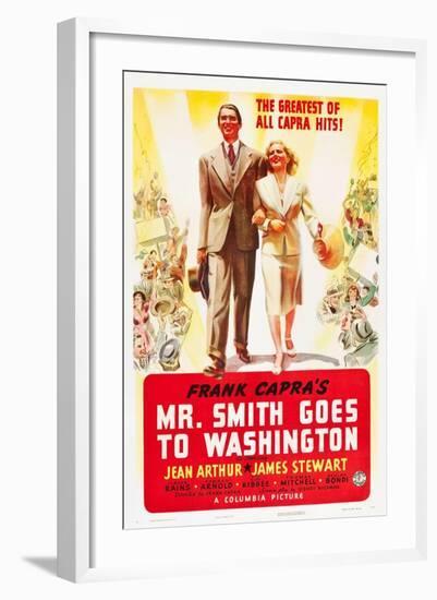 Mr Smith Goes to Washington, 1939-null-Framed Giclee Print