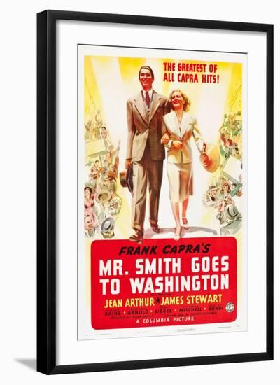 Mr Smith Goes to Washington, 1939-null-Framed Giclee Print