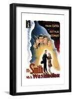 Mr. Smith Goes to Washington, (aka Mr. Smith Va a Washington), James Stewart, Jean Arthur, 1939-null-Framed Giclee Print