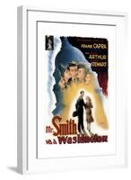 Mr. Smith Goes to Washington, (aka Mr. Smith Va a Washington), James Stewart, Jean Arthur, 1939-null-Framed Giclee Print