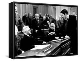 Mr. Smith Goes To Washington, Claude Rains, James Stewart, 1939, Senate Debate-null-Framed Stretched Canvas