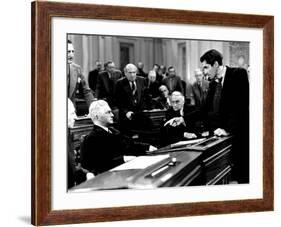 Mr. Smith Goes To Washington, Claude Rains, James Stewart, 1939, Senate Debate-null-Framed Photo