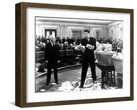 Mr. Smith Goes To Washington, Claude Rains, James Stewart, 1939-null-Framed Photo