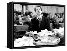 Mr. Smith Goes to Washington, James Stewart, 1939-null-Framed Stretched Canvas