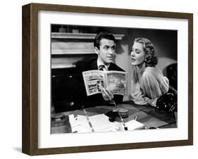 Mr. Smith Goes To Washington, James Stewart, Jean Arthur, 1939-null-Framed Photo