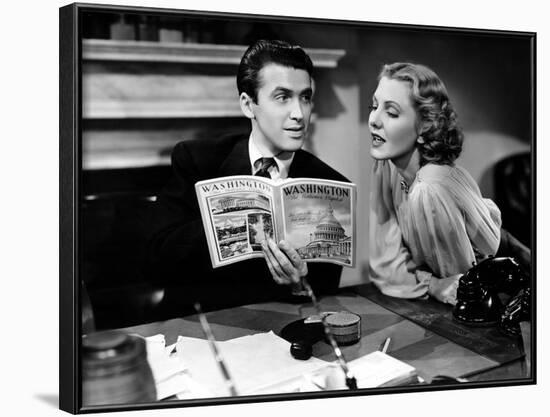 Mr. Smith Goes To Washington, James Stewart, Jean Arthur, 1939-null-Framed Photo