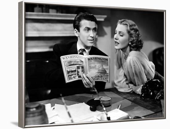 Mr. Smith Goes To Washington, James Stewart, Jean Arthur, 1939-null-Framed Photo