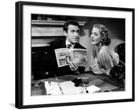 Mr. Smith Goes To Washington, James Stewart, Jean Arthur, 1939-null-Framed Photo