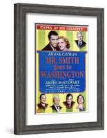 Mr. Smith Goes to Washington - Movie Poster Reproduction-null-Framed Photo