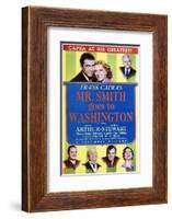 Mr. Smith Goes to Washington - Movie Poster Reproduction-null-Framed Photo