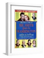 Mr. Smith Goes to Washington - Movie Poster Reproduction-null-Framed Photo