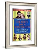 Mr. Smith Goes to Washington - Movie Poster Reproduction-null-Framed Photo